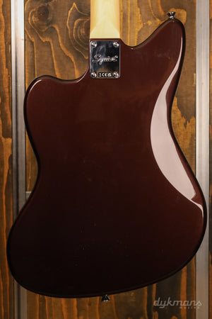 Squier Paranormal Baritone Jazzmaster Black Oxblood