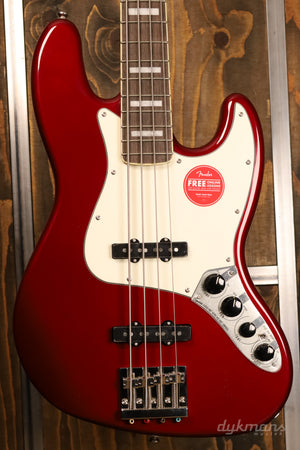 Squier Limited Edition Classic Vibe Active '70s Jazz Bass, Candy Apple Red