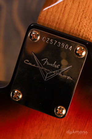 Fender Custom Shop Artisan Korina Strat 3-Color Chocolate Sunburst NOS