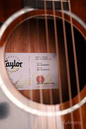 Taylor 224ce-K DLX Lefty