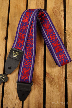 Ernie Ball Strap - Royal Flush Red