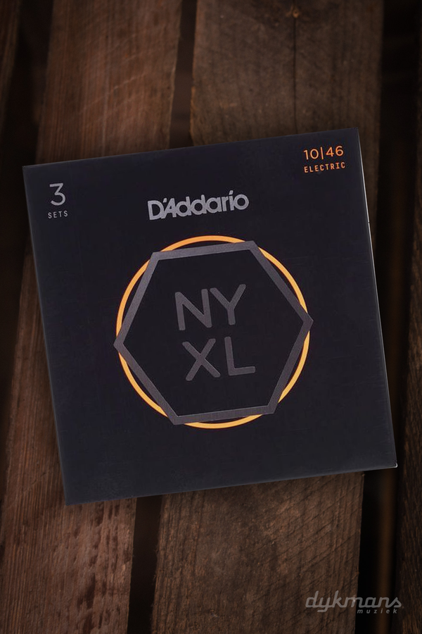 D'addario Carbon Steel NYXL 10-46 3-Pack