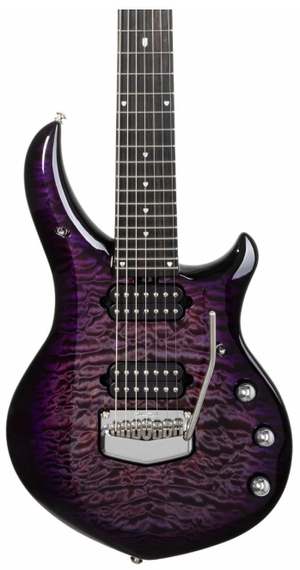 Music Man Majesty 7 Premium Select Purple Nebula Quilt