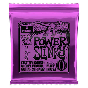 Ernie Ball Power Slinky 11-48 3-Pack