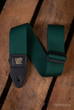 Ernie Ball Forest Green gitaarband in de winkelstijl