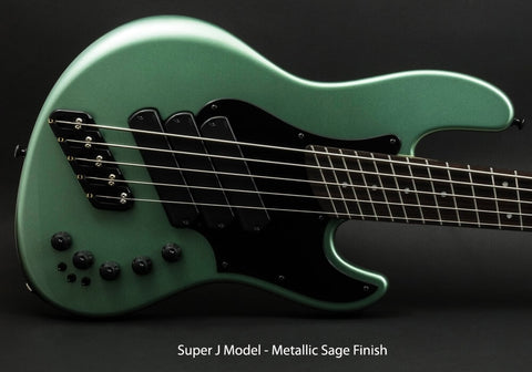 Dingwall Custom Shop Super J Metallic Sage Green PRE-ORDER!