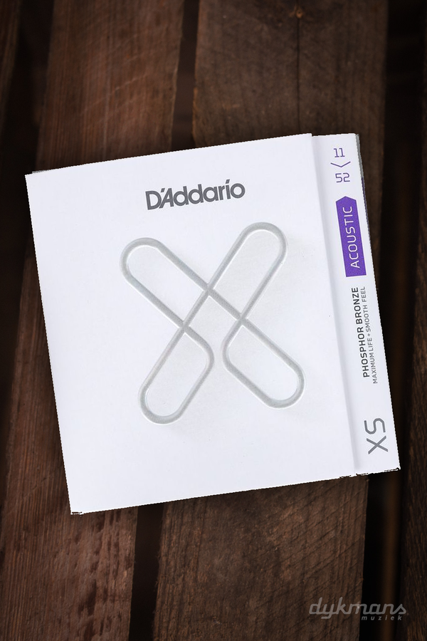 D'addario Phosphor Bronze XS Custom Light 11-52