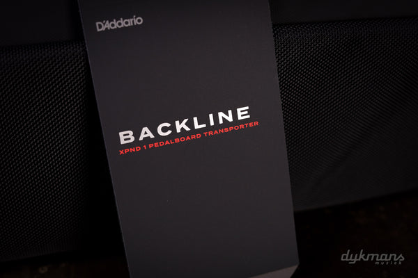 D'Addario Backline Pedalboard Transport Bag 1 Row