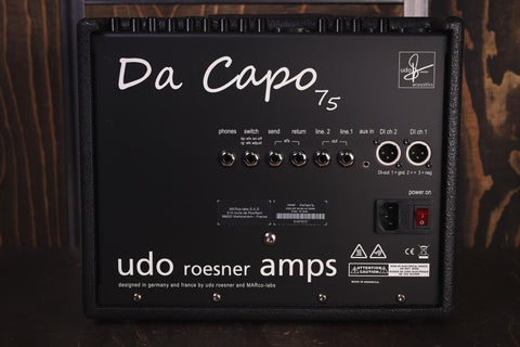 Udo Roesner Da Capo 75 Acoustic Amp