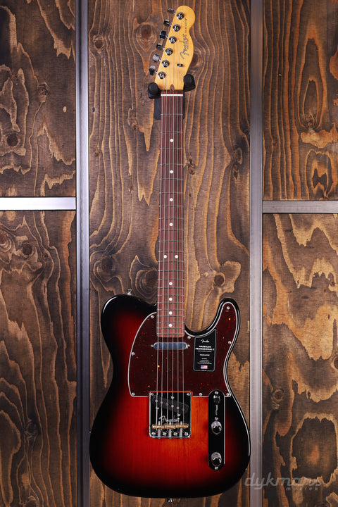 Fender American Professional II Telecaster Rosewood 3-Colour Sunburst