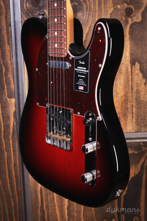 Fender American Professional II Telecaster Rosewood 3-Colour Sunburst