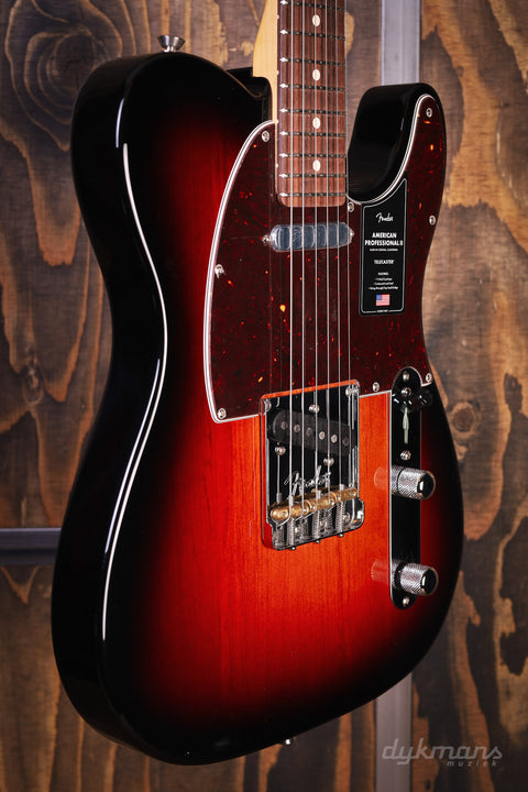 Fender American Professional II Telecaster Rosewood 3-Colour Sunburst