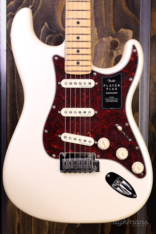 Fender Player Plus Stratocaster Olympic Pearl PRE-OWNED!