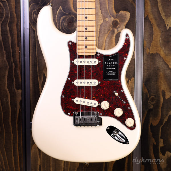 Fender Player Plus Stratocaster Olympic Pearl PRE-OWNED!