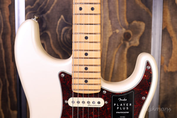 Fender Player Plus Stratocaster Olympic Pearl PRE-OWNED!