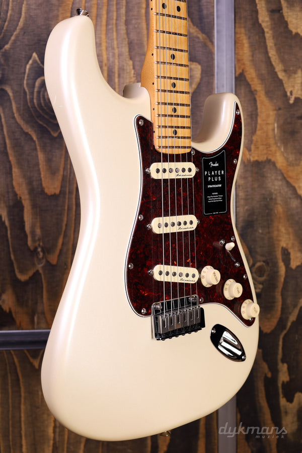 Fender Player Plus Stratocaster Olympic Pearl PRE-OWNED!