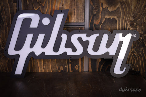 Gibson Logo with LED lighting