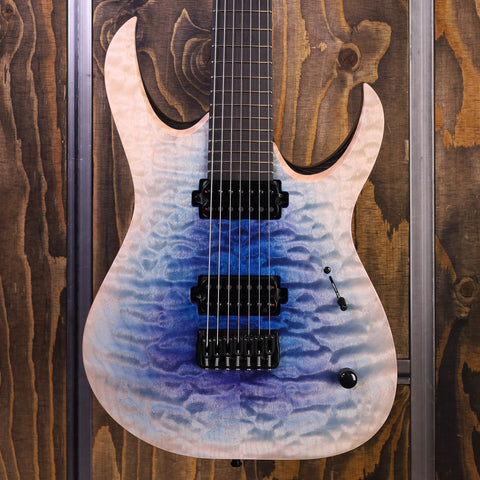 Mayones Duvell Elite 7 Blue White Burst Satin