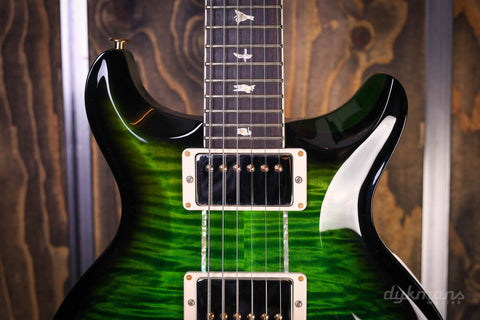 PRS Santana Green Fade Smokeburst 10-Top