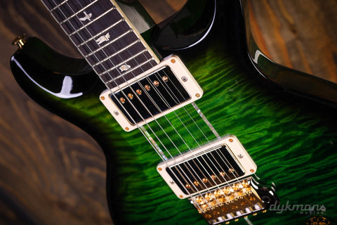 PRS Santana Green Fade Smokeburst 10-Top