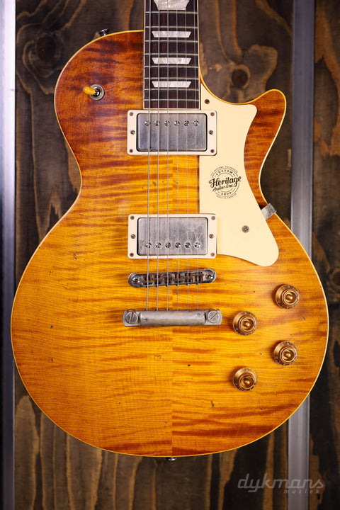 Heritage Custom Shop Core Collection H-150 Dirty Lemon Burst Aged