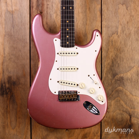 Fender Custom Shop 1959 Stratocaster Relic Burgundy Mist Metallic