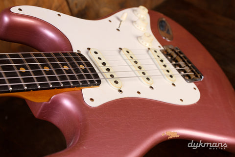 Fender Custom Shop 1959 Stratocaster Relic Burgundy Mist Metallic