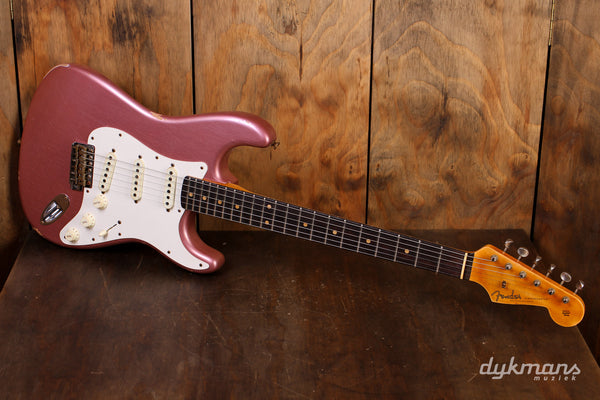 Fender Custom Shop 1959 Stratocaster Relic Burgundy Mist Metallic