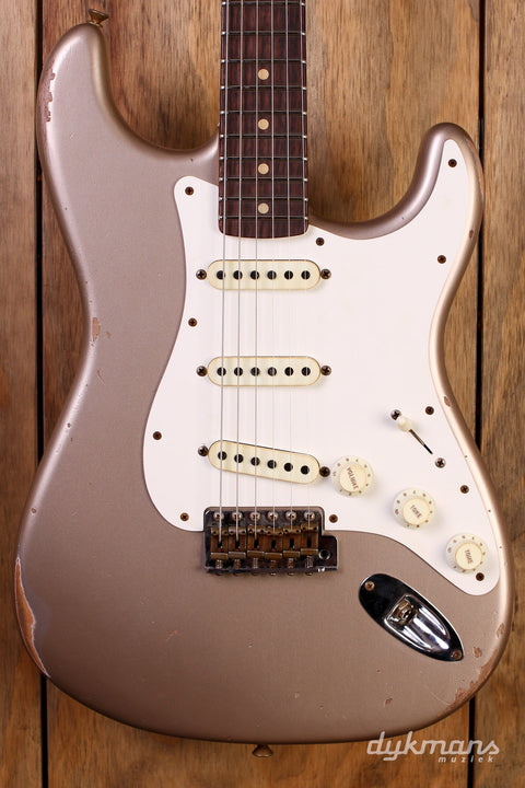 Fender Custom Shop 1959 Stratocaster Relic Shoreline Gold