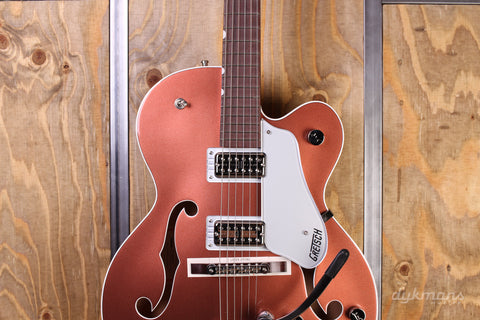 Gretsch G6118T Players Edition Anniversary Two-Tone Copper Metallic