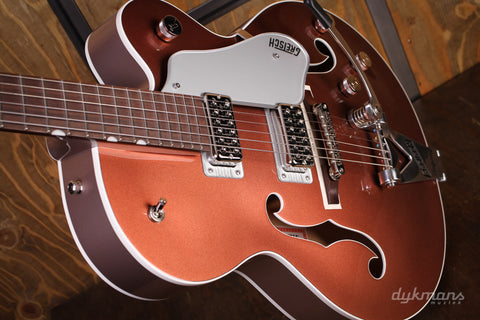 Gretsch G6118T Players Edition Anniversary Two-Tone Copper Metallic