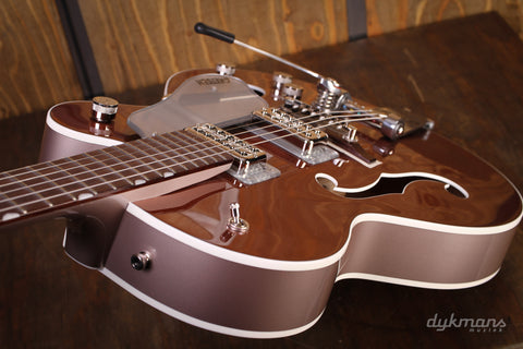 Gretsch G6118T Players Edition Anniversary Two-Tone Copper Metallic