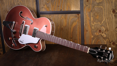 Gretsch G6118T Players Edition Anniversary Two-Tone Copper Metallic