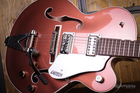 Gretsch G6118T Players Edition Anniversary Two-Tone Copper Metallic