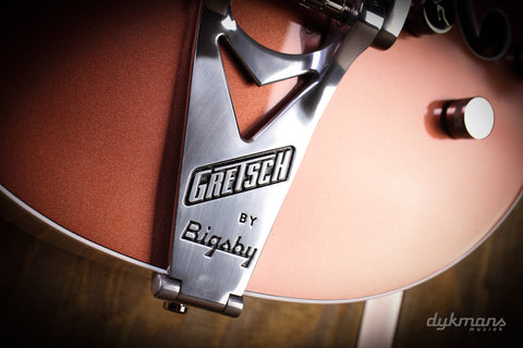 Gretsch G6118T Players Edition Anniversary Two-Tone Copper Metallic