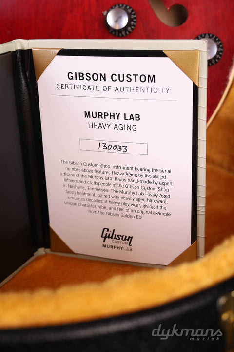 Gibson Custom Shop 1961 ES-335 - Murphy Lab Heavy Aged Sixties Cherry