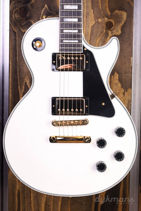 Gibson Custom Shop Les Paul Custom Ebony Fingerboard Alpine White