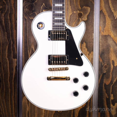 Gibson Custom Shop Les Paul Custom Ebony Fingerboard Alpine White