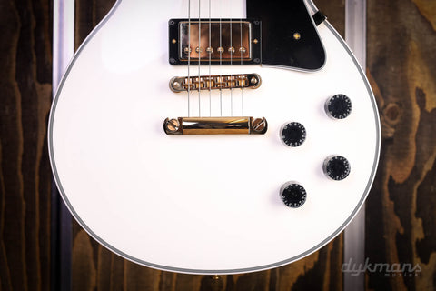 Gibson Custom Shop Les Paul Custom Ebony Fingerboard Alpine White