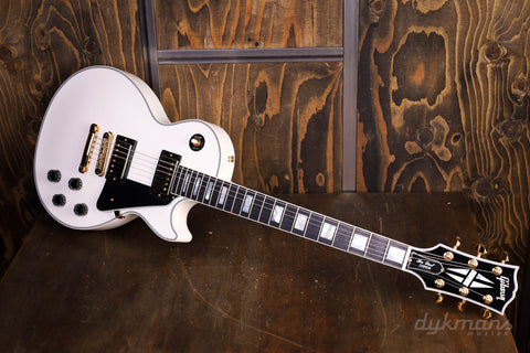 Gibson Custom Shop Les Paul Custom Ebony Fingerboard Alpine White