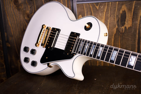 Gibson Custom Shop Les Paul Custom Ebony Fingerboard Alpine White