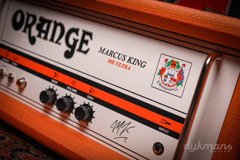 Orange Marcus King MK Ultra Head