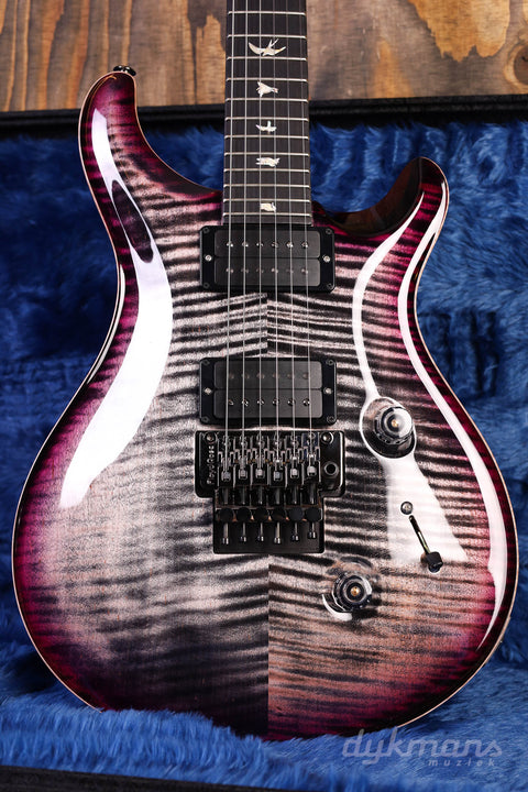 PRS Wood Library Custom 24 "Floyd" Charcoal Purpleburst