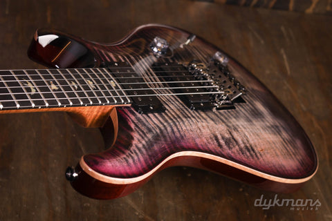 PRS Wood Library Custom 24 "Floyd" Charcoal Purpleburst