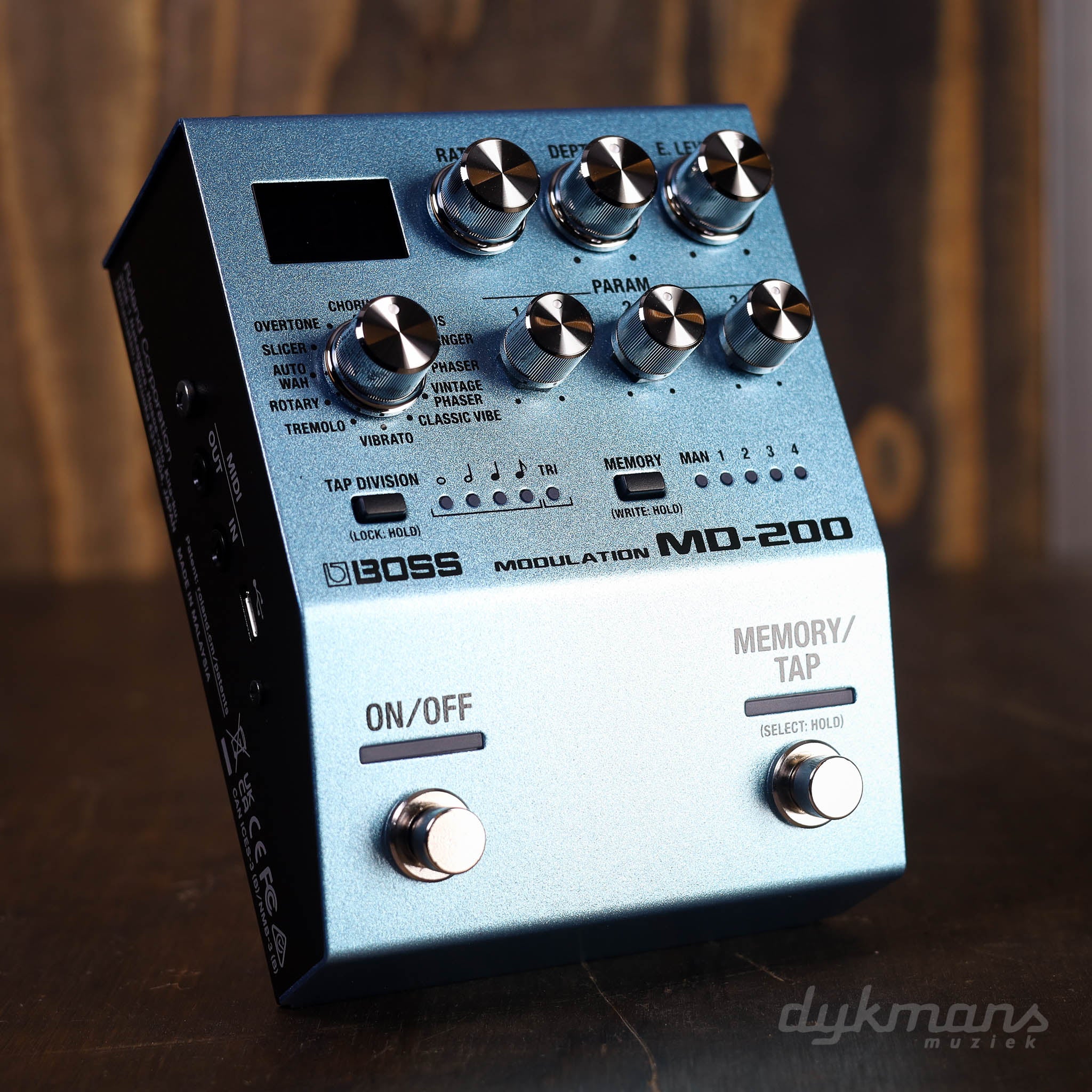 Boss MD-200 modulation – Dijkmans Guitars
