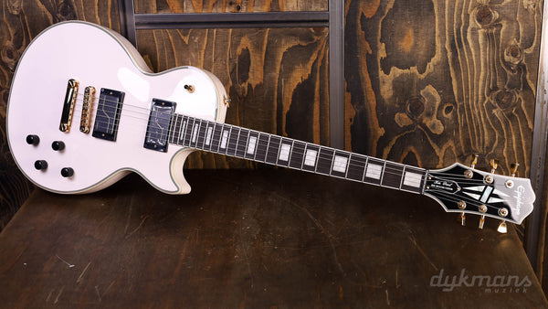 Epiphone Matt Heafy Les Paul Custom Origins Bone White Demo