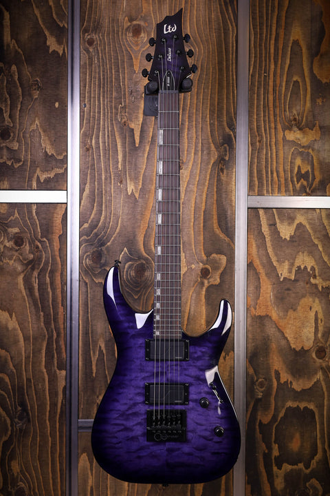 LTD H-1000 EVERTUNE QMSTPSB SEE THRU PURPLE SB