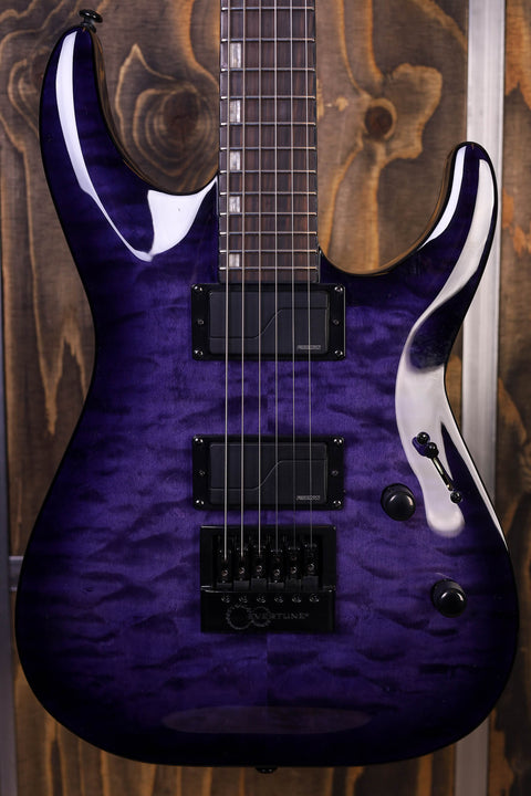 LTD H-1000 EVERTUNE QMSTPSB SEE THRU PURPLE SB