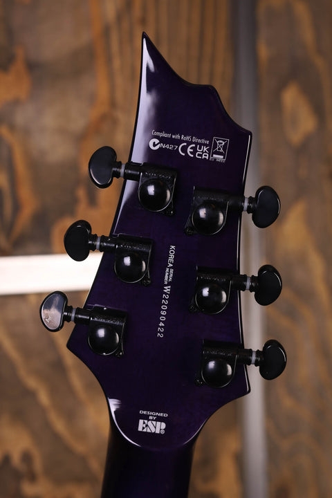 LTD H-1000 EVERTUNE QMSTPSB SEE THRU PURPLE SB