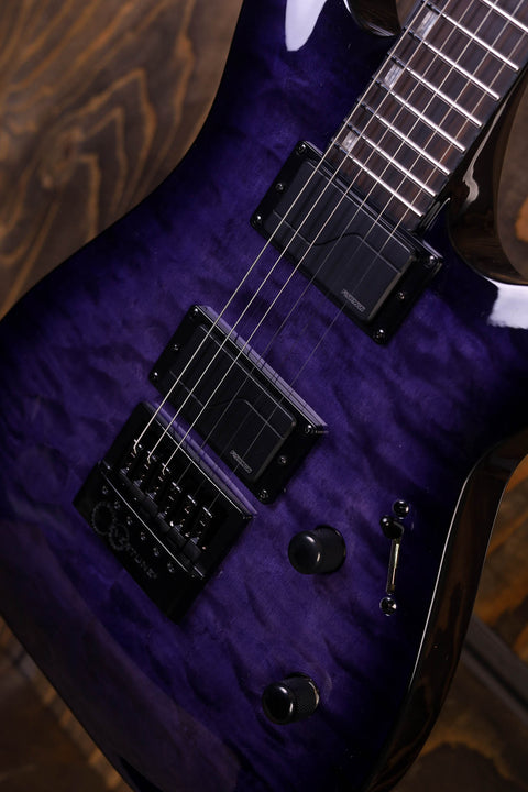 LTD H-1000 EVERTUNE QMSTPSB SEE THRU PURPLE SB